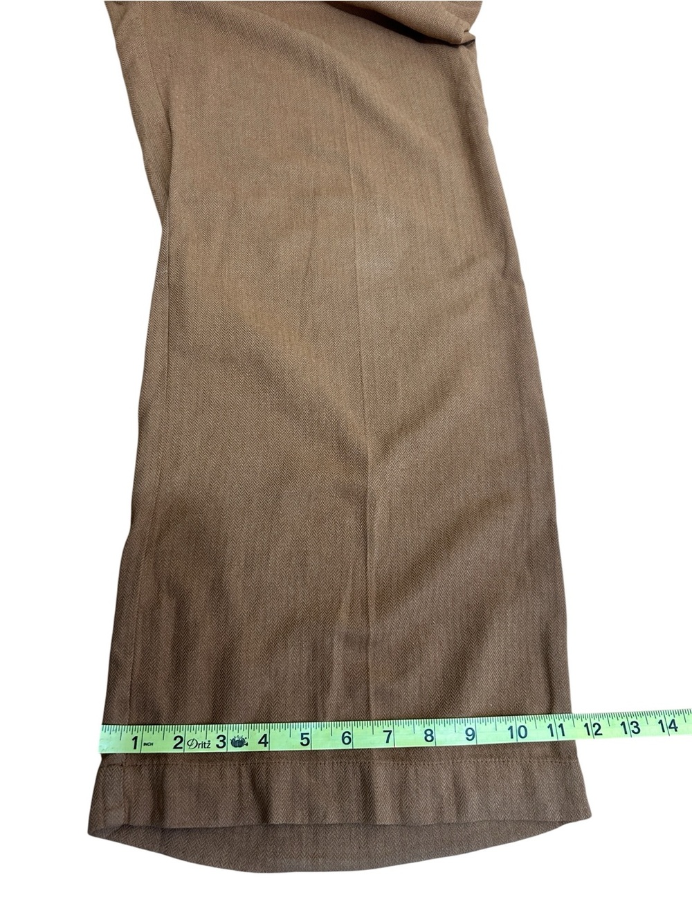 Trovata Birds of Paradis Brown Wide Leg Trouser Pants size 0 - Picture 10 of 10